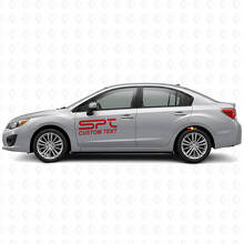 Adesivi Personalizzati Laterali in Vinile Stile Performance per Veicoli Subaru_4