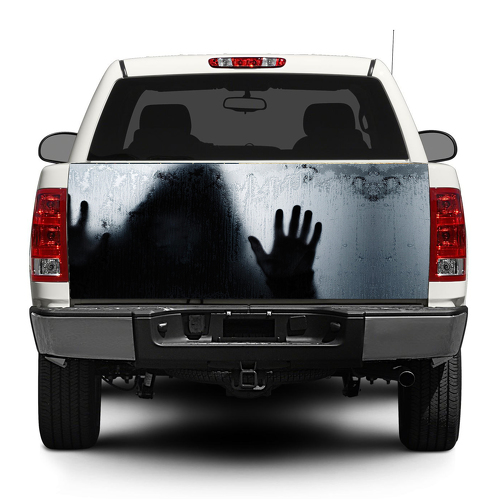 Shadow Man Danger Portellone posteriore Decal Sticker Wrap Pick-up Truck SUV Car