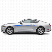 Kit di Adesivi Laterali in Vinile con Strisce Stile Rally per Musclecar Musclecarmodel 2015-2020_2