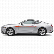 Kit di Adesivi Laterali in Vinile con Strisce Stile Rally per Musclecar Musclecarmodel 2015-2020_5