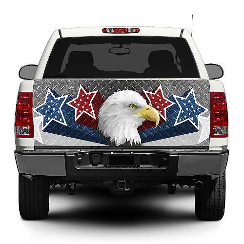 Adesivo American Eagle USA Stars per Alpine Posteriore per Pick-up e SUV
