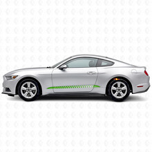 Kit di adesivi in vinile a strisce lampeggianti laterali inferiori per Musclecar Musclecarmodel 2015-2020_3