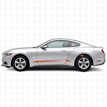 Kit di adesivi in vinile a strisce lampeggianti laterali inferiori per Musclecar Musclecarmodel 2015-2020_4