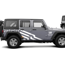 Adesivo in Vinile con Bandiera USA per Jeep Wrangler_2