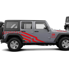 Adesivo in Vinile con Bandiera USA per Jeep Wrangler_3
