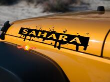WRANGLER JEEP Decal Sticker schizzi sangue cappuccio grafica SAHARA o RUBICON JK 3