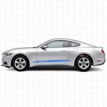 Kit di adesivi in vinile con strisce contorno personalizzate per lato inferiore per Musclecar Musclecarmodel 2015-2020_2