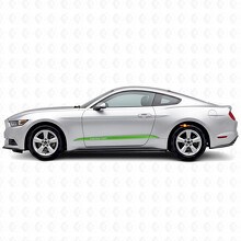 Kit di adesivi in vinile con strisce contorno personalizzate per lato inferiore per Musclecar Musclecarmodel 2015-2020_3