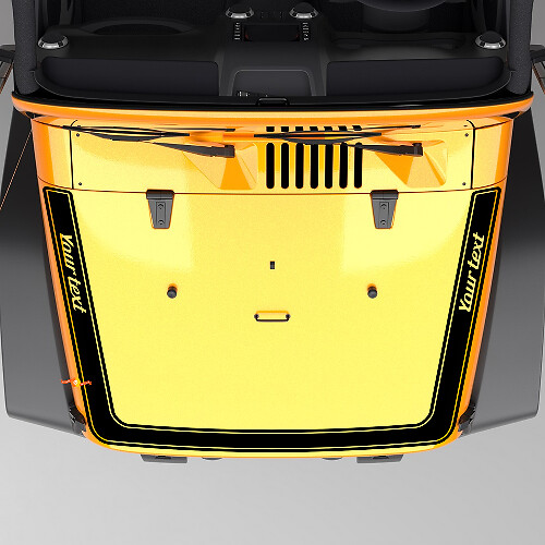 Adesivo in Vinile a Striscia per Cofano per Jeep Wrangler Rubicon