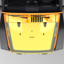 Adesivo in Vinile a Striscia per Cofano per Jeep Wrangler Rubicon_2