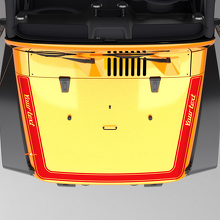 Adesivo in Vinile a Striscia per Cofano per Jeep Wrangler Rubicon_3