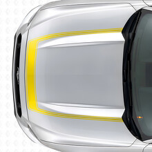 Adesivo in Vinile con Contorno a Strisce per Cofano per Musclecar Musclecarmodel 2015-2020_5