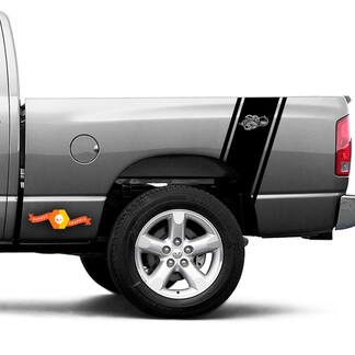 Dodge Ram Pickup Truck letto vinile adesivo grafica adesivi Superbee 1500 2500 3500