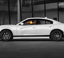 Dodge Charger Script Rocker Stripe Side Band Decal Sticker Hemi Daytona RT GT Grafica Mopar adatta ai modelli 2006-2020 2