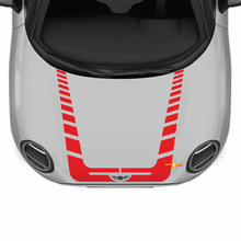 Hood Racing Strips Decal Adesivo per Mini Cooper
 3