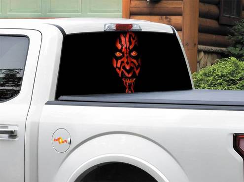 Star Wars Episodio I The Phantom Menace Adesivo per finestrino posteriore Pick-up Truck SUV Auto di qualsiasi dimensione