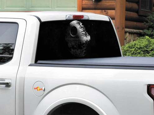 Morte Nera Film Star Wars Arma Lunotto posteriore Decal Sticker Pick-up Truck SUV Auto di qualsiasi dimensione