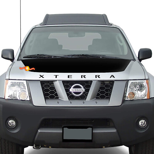 Adesivo in Vinile per Cofano Blackout per Nissan Xterra