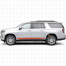 Strisce in Vinile Topografiche per Porte e Minigonne per Chevrolet Suburban T1XX 2021-2024_4