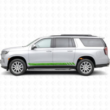 Strisce in Vinile Topografiche per Porte e Minigonne per Chevrolet Suburban T1XX 2021-2024_6