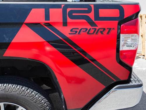 Toyota Tundra Sport TRD 4X4 Parafango Adesivi per decalcomanie grafiche per modelli 2014-2017