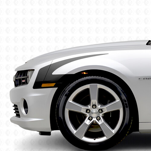Adesivo in vinile laterale a strisce stile gancio per Chevrolet Camaro 2010-2015