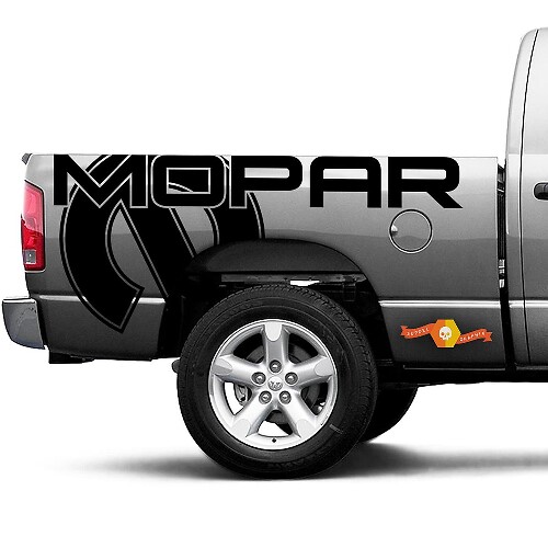 Dodge Ram Truck 1500/2500 MOPAR adesivi per decalcomanie grafiche laterali in vinile per modelli 2002-2020