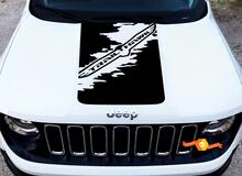 Jeep Renegade Cherokee Trailhawk TrailHawk Splash adesivo grafico in vinile adesivo cappuccio
 2