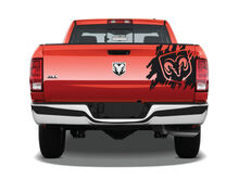 Dodge Ram Logo Splash Splatter Adesivo Decalcomania Portellone Truck SUV Veicolo Grafica Pickup
 2