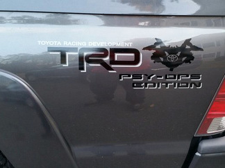 Toyota Racing Development TRD PSY-OPS 4X4 adesivi per decalcomanie grafiche sul lato del letto