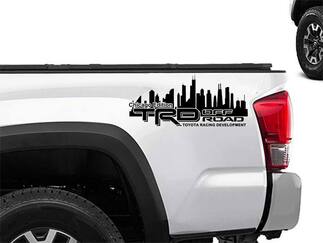 Toyota Racing Development TRD chicago edizione 4X4 lato letto adesivi decalcomanie grafiche 2