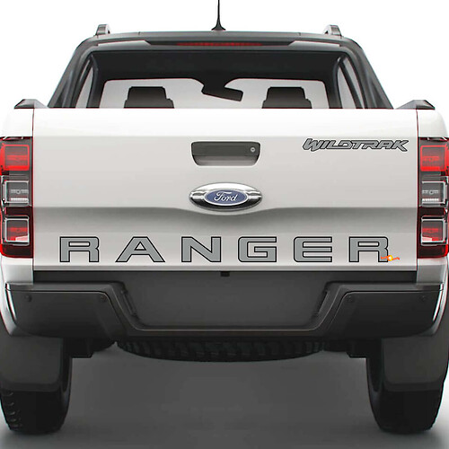 Adesivi per decalcomanie posteriori posteriori per Ford Ranger Wildtrak

