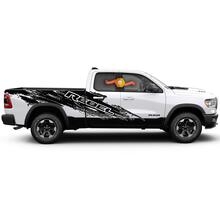 Dodge Ram Rebel Grunge Splash Logo camion adesivo in vinile decalcomania grafica Camo 2 colori
 2