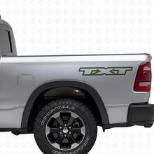 Kit di Adesivi in Vinile Personalizzati con Testo per il Retro del Dodge Ram_3