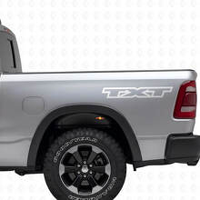 Kit di Adesivi in Vinile Personalizzati con Testo per il Retro del Dodge Ram_5