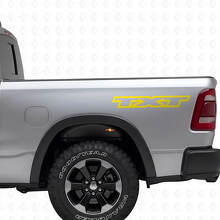 Kit di Adesivi in Vinile Personalizzati con Testo per il Retro del Dodge Ram_6