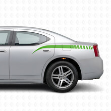 Adesivo in Vinile a Strisce Lampeggianti Stile Stinger per Dodge Charger 2006-2010_3