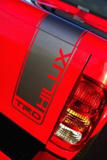 Hilux Toyota Racing Development TRD striscia del portellone Adesivo grafico della decalcomania