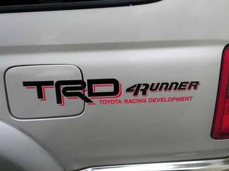 Toyota Racing Development TRD 4Runner adesivi decalcomanie grafiche lato letto