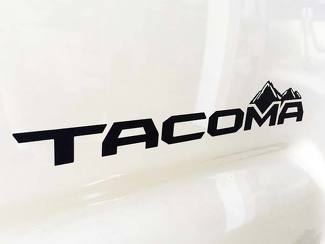 Adesivi per decalcomanie grafiche sul lato del letto delle montagne di Toyota Tacoma 2 1