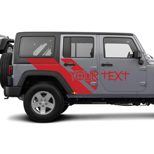 Adesivi in Vinile con Grafiche Laterali per Jeep Wrangler 3