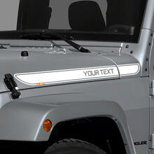 Adesivo in Vinile per Cofano per Jeep Wrangler 3
