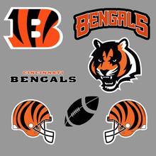 Cincinnati Bengals squadra di football americano professionale della National Football League (NFL) fan wall notebook, ecc. Adesivi per decalcomanie 2