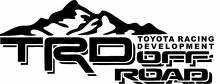2 TRD Toyota Tacoma Tundra Decalcomanie Vinile Adesivo off road grafica 4x4 3