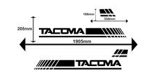 2X TOYOTA TACOMA decalcomania laterale in vinile grafica da corsa adesivo di alta qualità 2