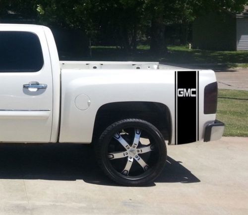 Adesivo in vinile decorativo con striscia di contorno per fiancata per GMC Sierra