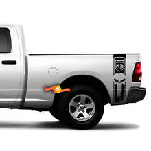 Dodge Ram 1500 2500 3500 Punisher Racing Stripe Hemi 4x4 Decal Camion Letto Adesivo Vinile 4