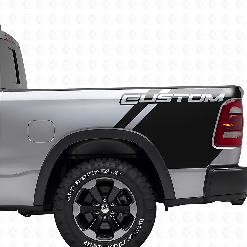 Kit di Adesivi in Vinile con Lettere Personalizzate per il Pianale del Dodge Ram Truck