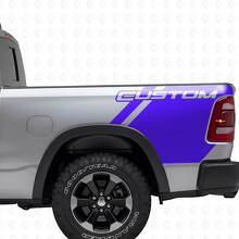 Kit di Adesivi in Vinile con Lettere Personalizzate per il Pianale del Dodge Ram Truck_2