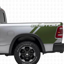 Kit di Adesivi in Vinile con Lettere Personalizzate per il Pianale del Dodge Ram Truck_3